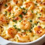 Shrimp Scampi Pasta Bake recipe