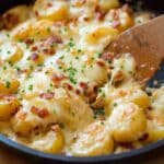 Cheesy Potato Egg Scramble Recipe