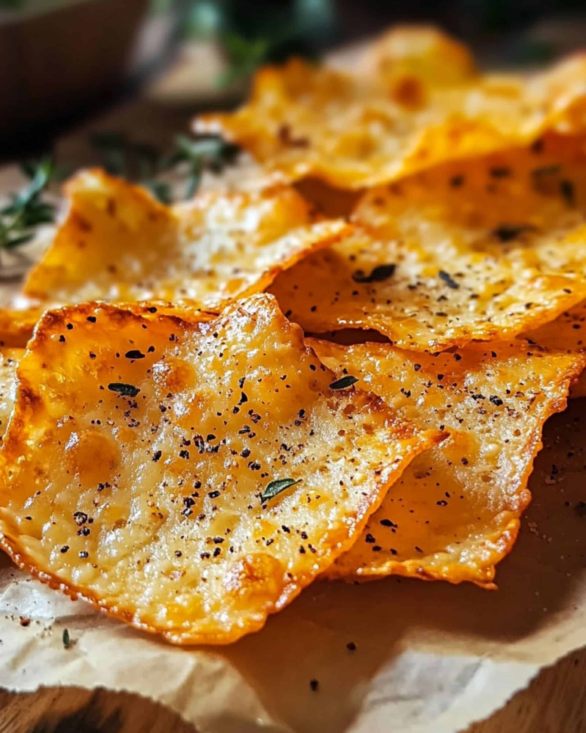 Cottage Cheese Chips Recipe