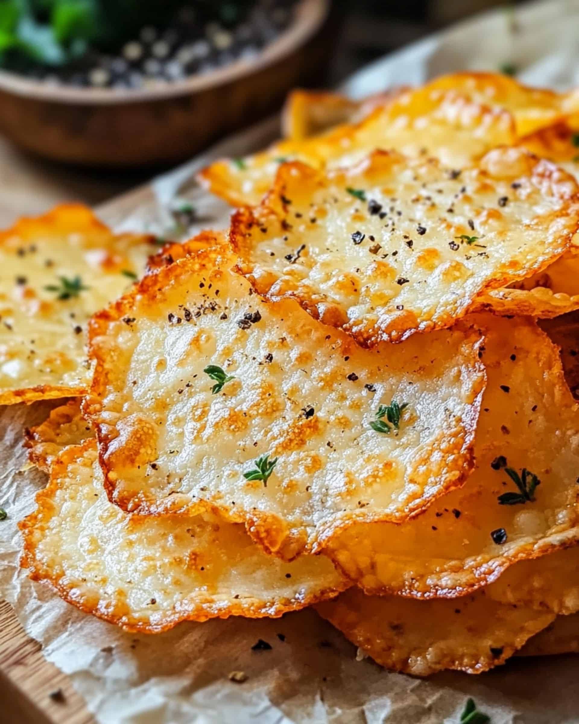 Cottage Cheese Chips Recipe