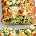 Spinach Artichoke Stuffed Bread Recipe