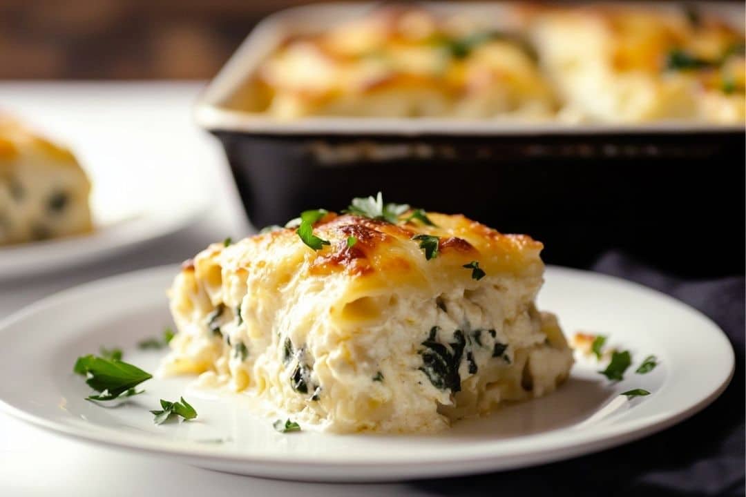 Spinach Lasagna Roll-Ups Recipe